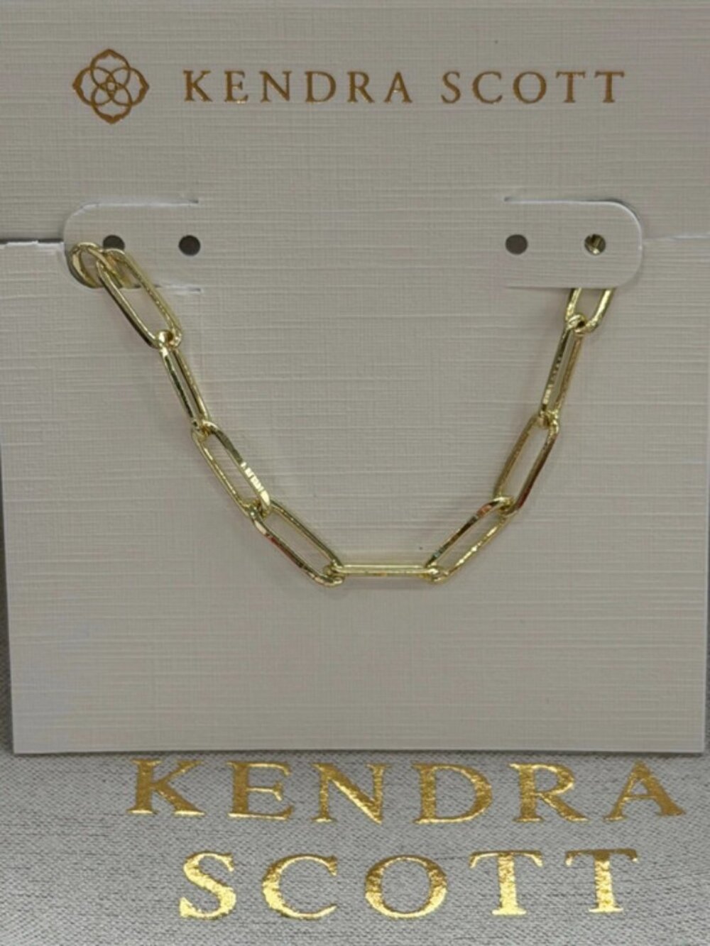 Kendra Scott gold necklace